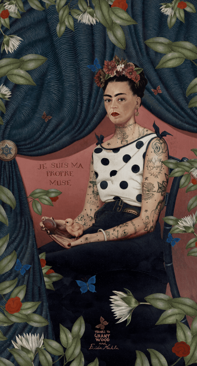 TENTURE 80x144 CM LA MUSE