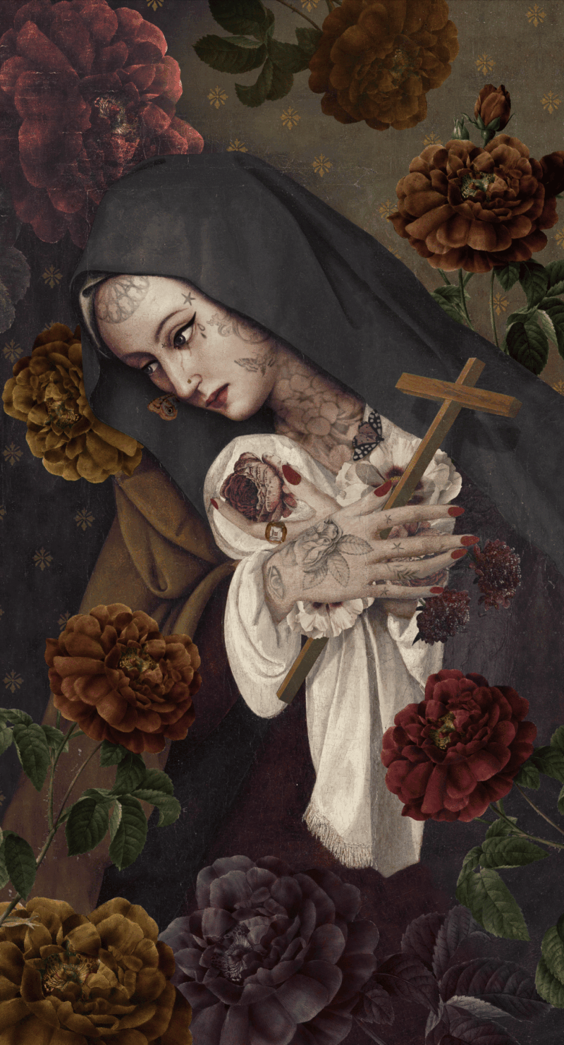 TENTURE 80x144 CM SAINTE THÉRÈSE