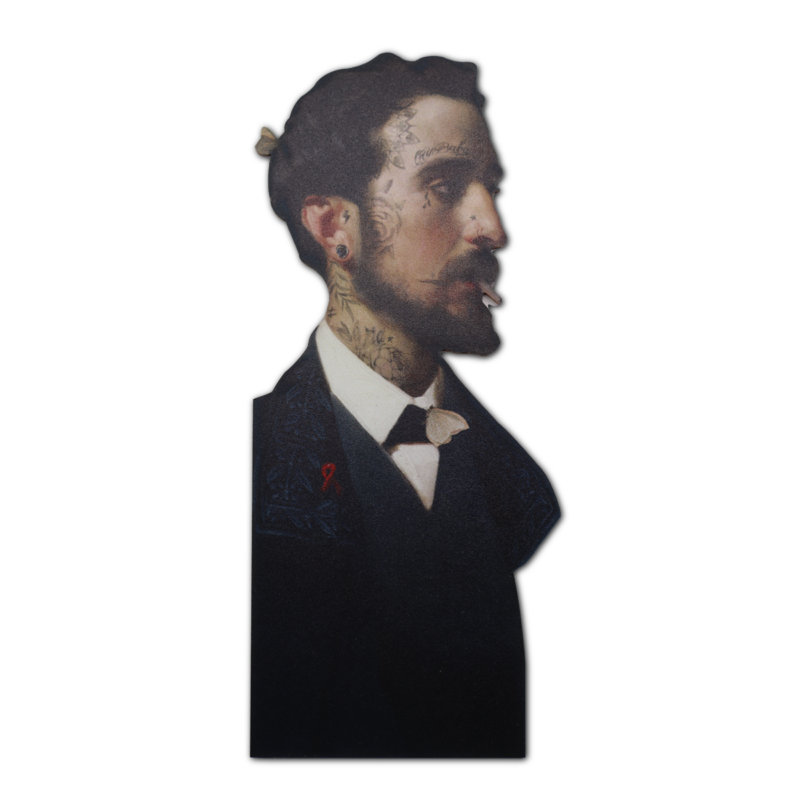 MARQUE PAGE SILHOUETTE EDUARDO